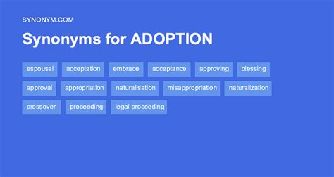 synonym adopting|easy to adopt synonym.